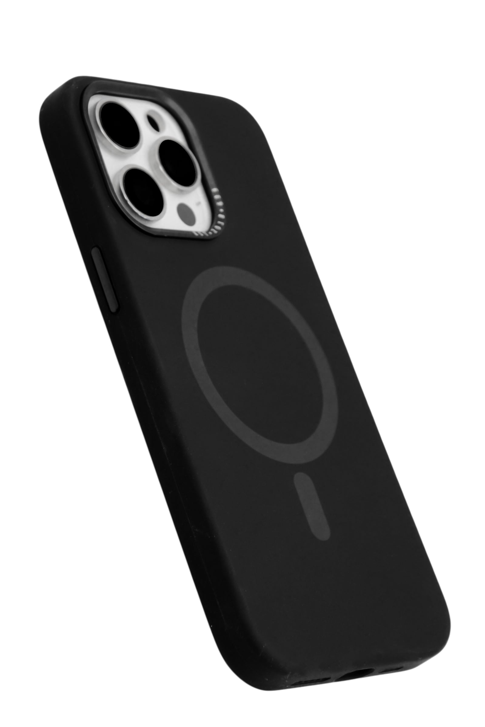 Funda para iPhone 14 Pro Max (6.7) silicona, compatible con magsafe, color Negro