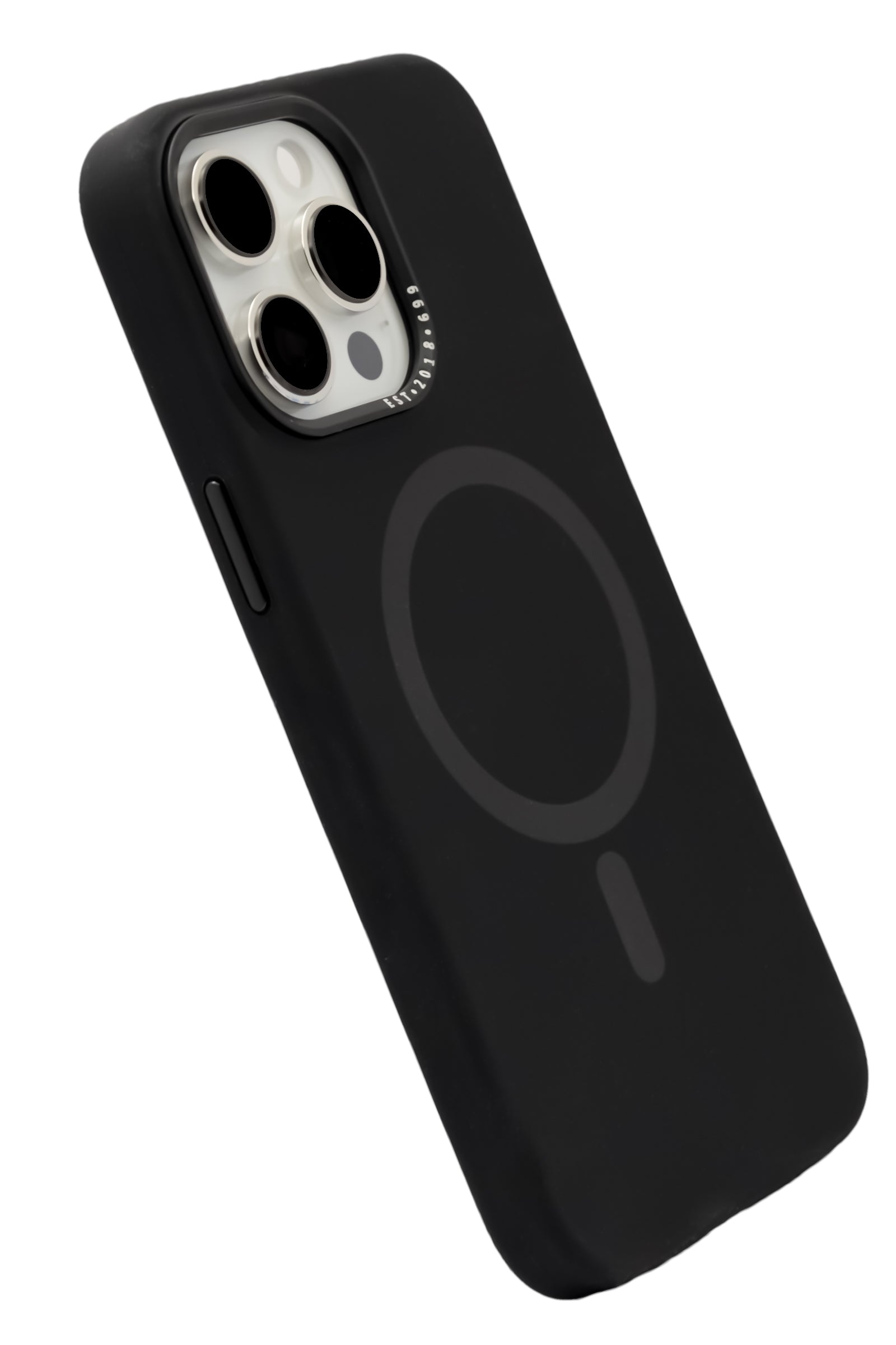 Funda para iPhone 14 Pro Max (6.7) silicona, compatible con magsafe, color Negro