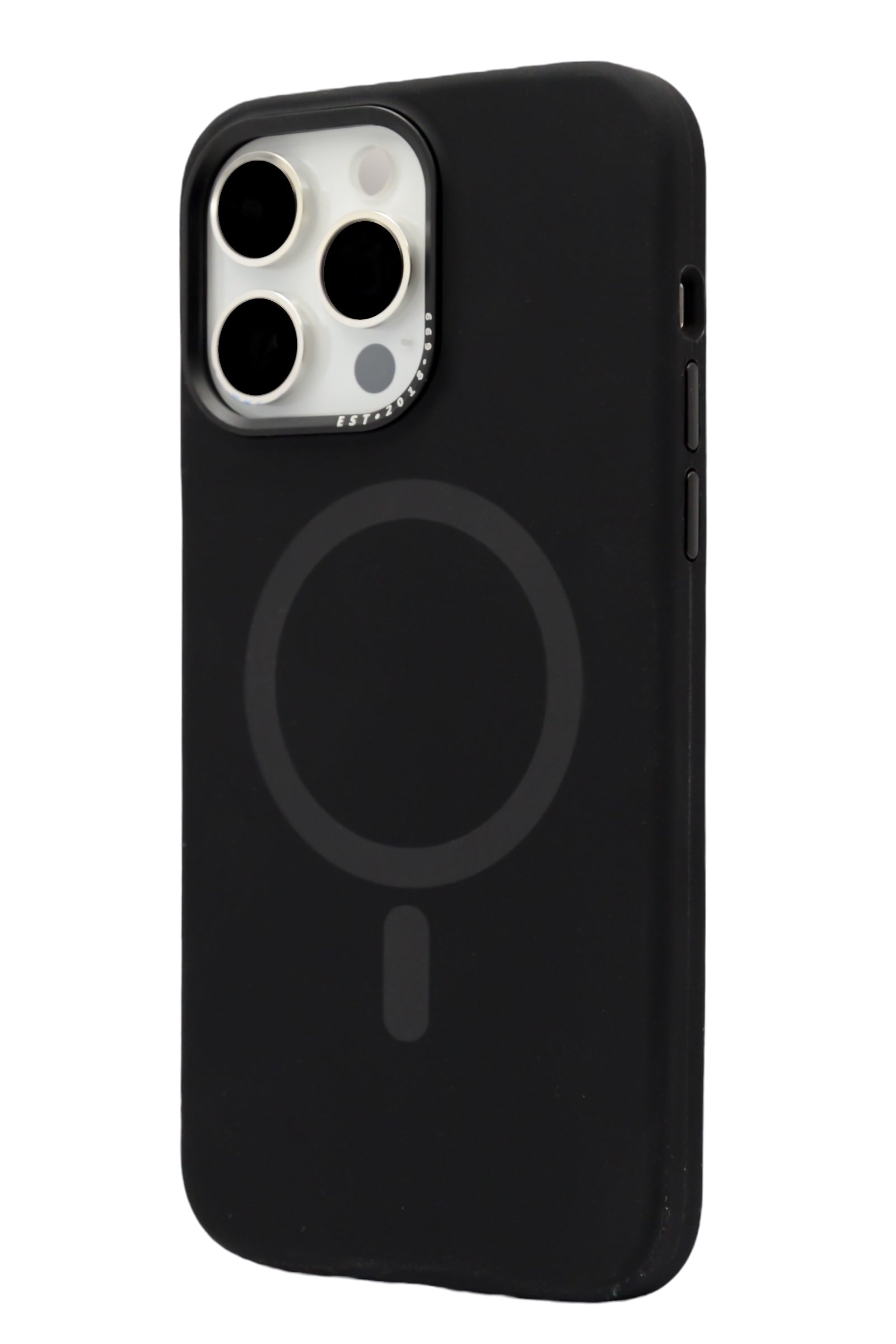 Funda para iPhone 14 Pro Max (6.7) silicona, compatible con magsafe, color Negro