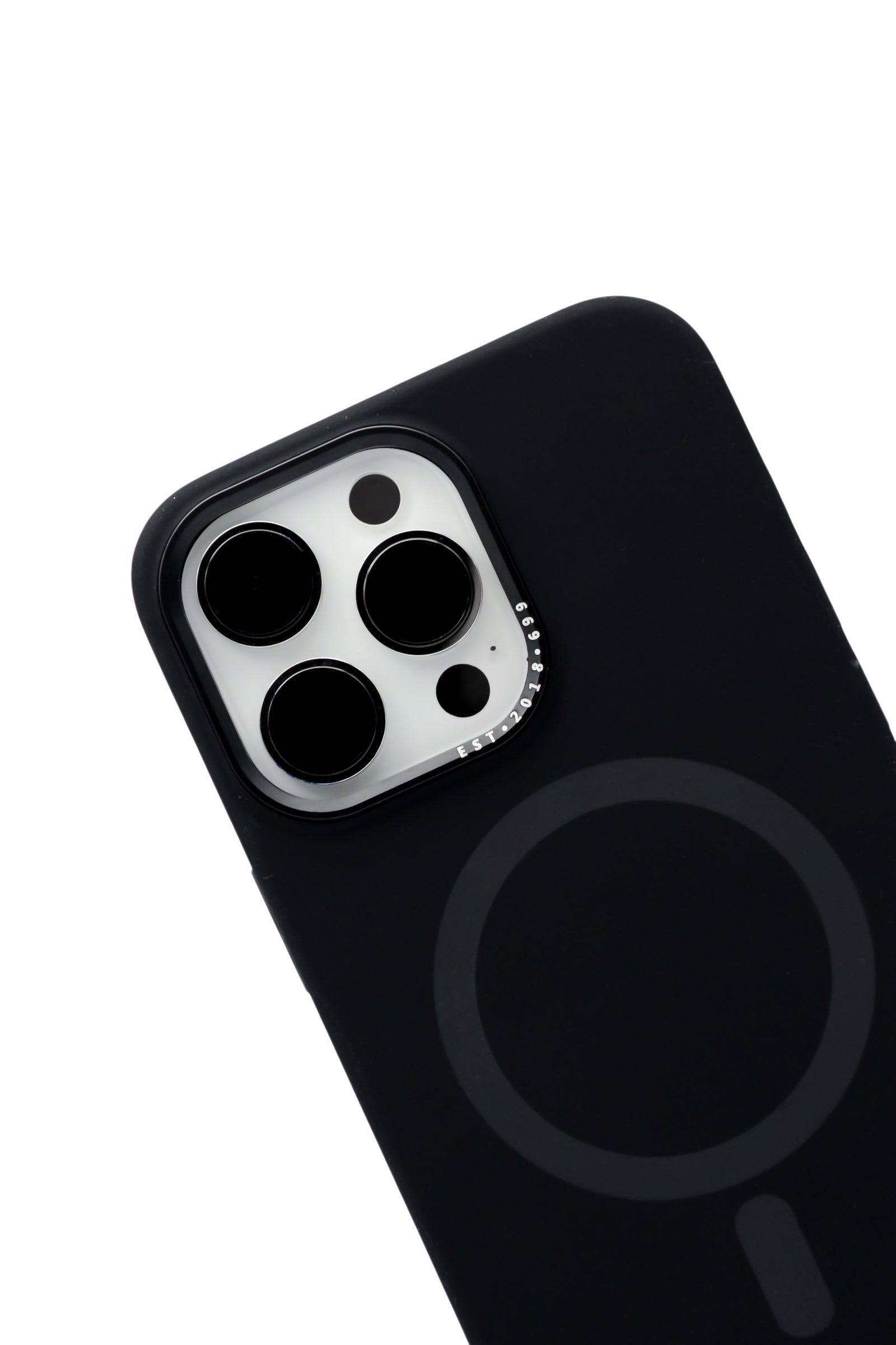 Funda para iPhone 13 Pro Max (6.7) silicona, compatible con magsafe, color Negro