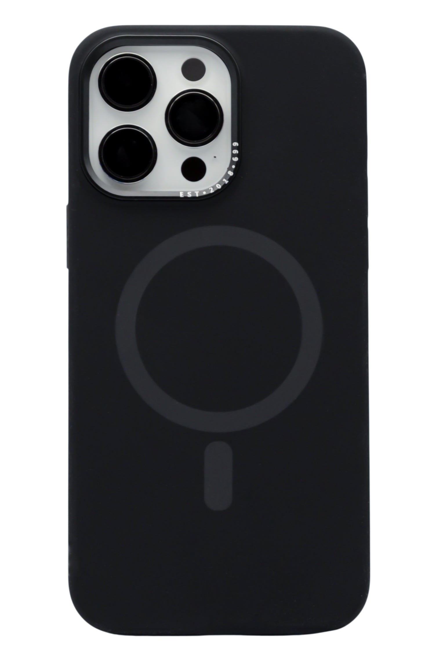 Funda para iPhone 13 Pro Max (6.7) silicona, compatible con magsafe, color Negro
