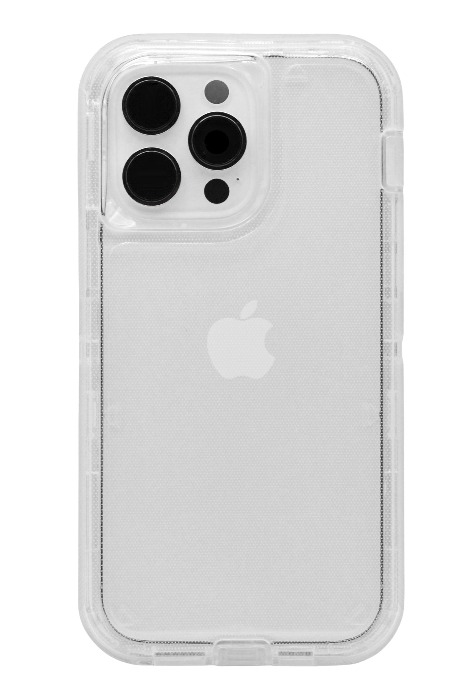 Funda para iPhone 13 Pro Max (6.7) uso rudo extremo 3 en 1 color Transparente