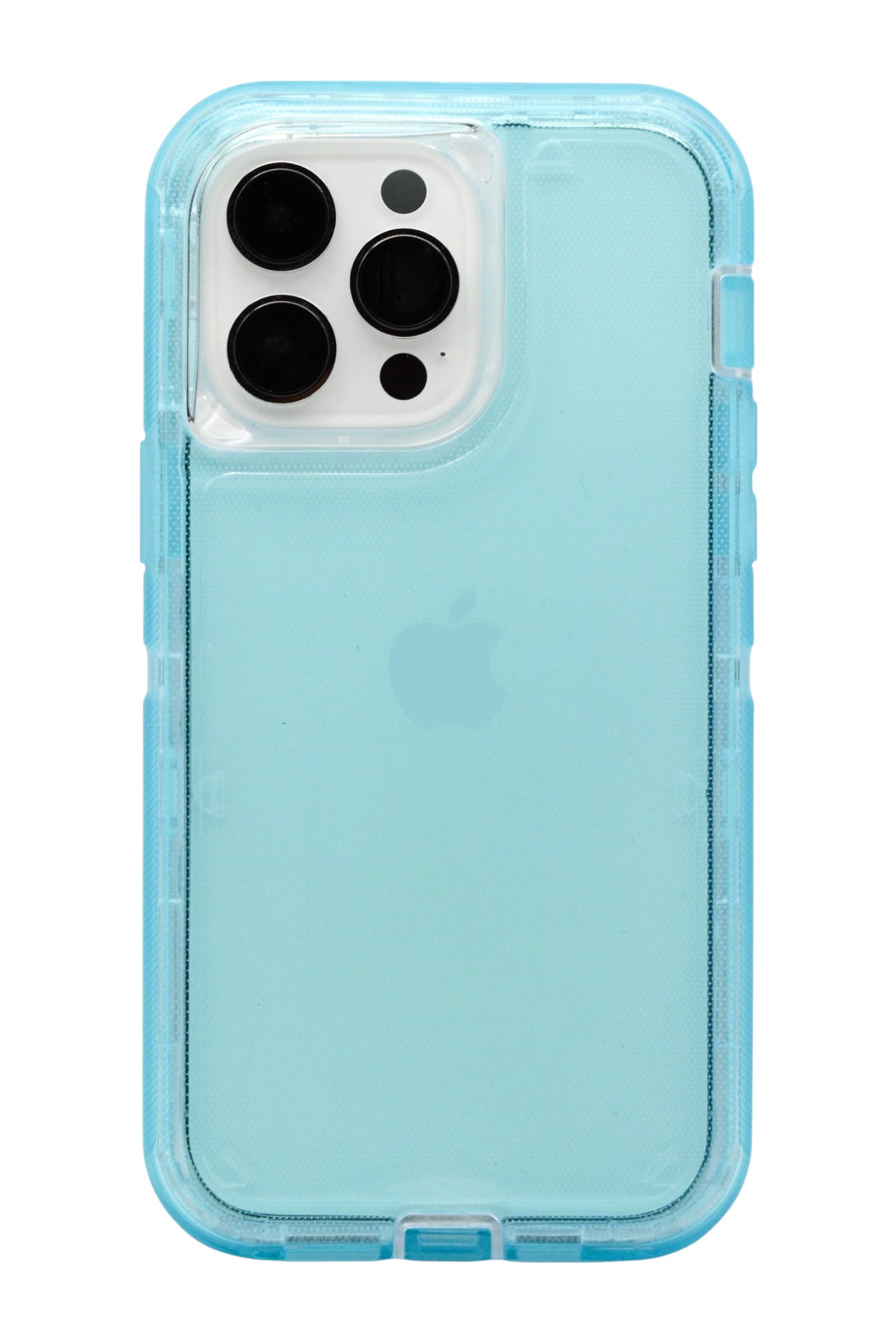 Funda para iPhone 13 Pro Max (6.7) uso rudo extremo 3 en 1 color Azul