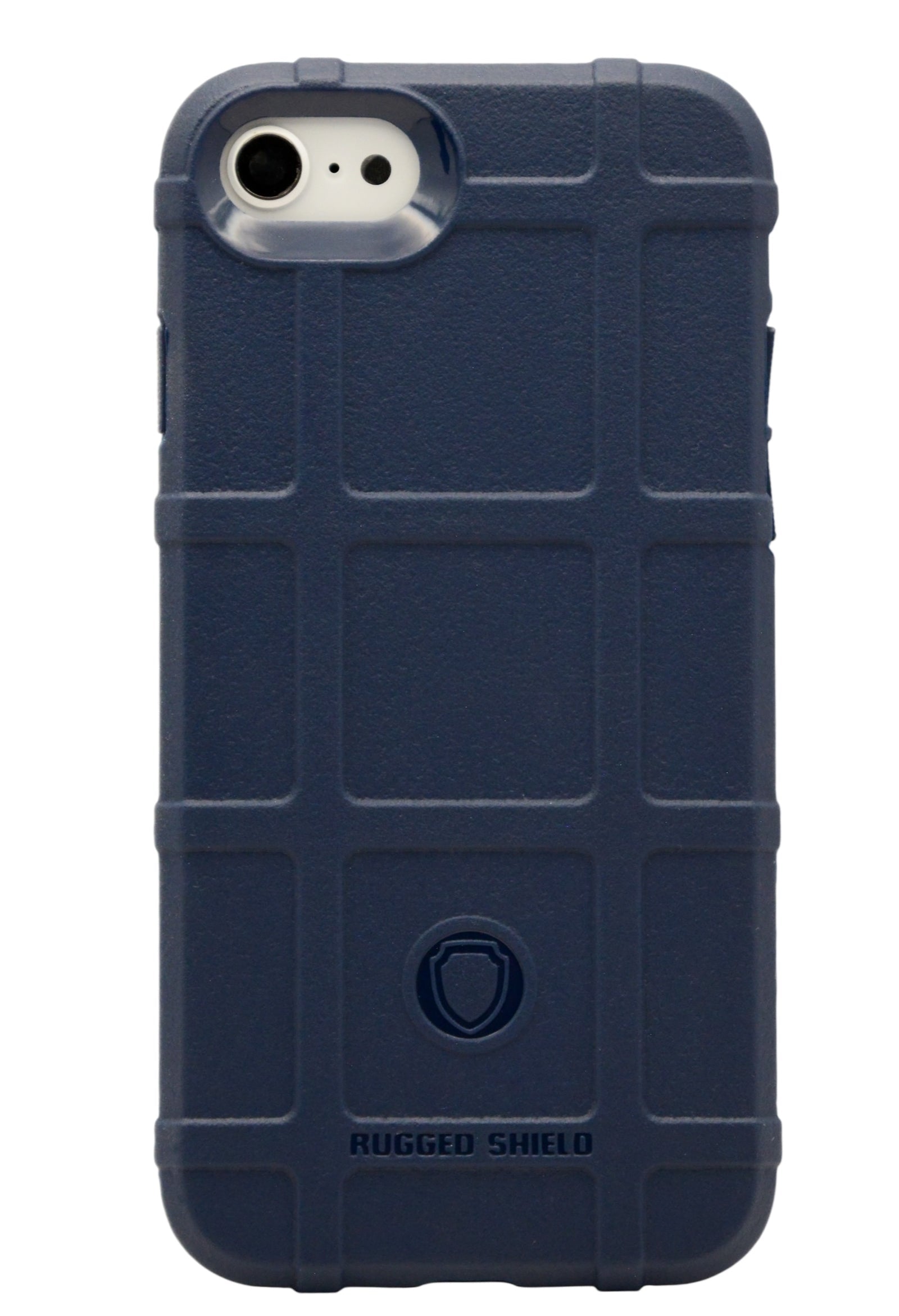 Funda uso rudo Rugged Shield Para iPhone 8 / 7 / SE  color Azul Marino