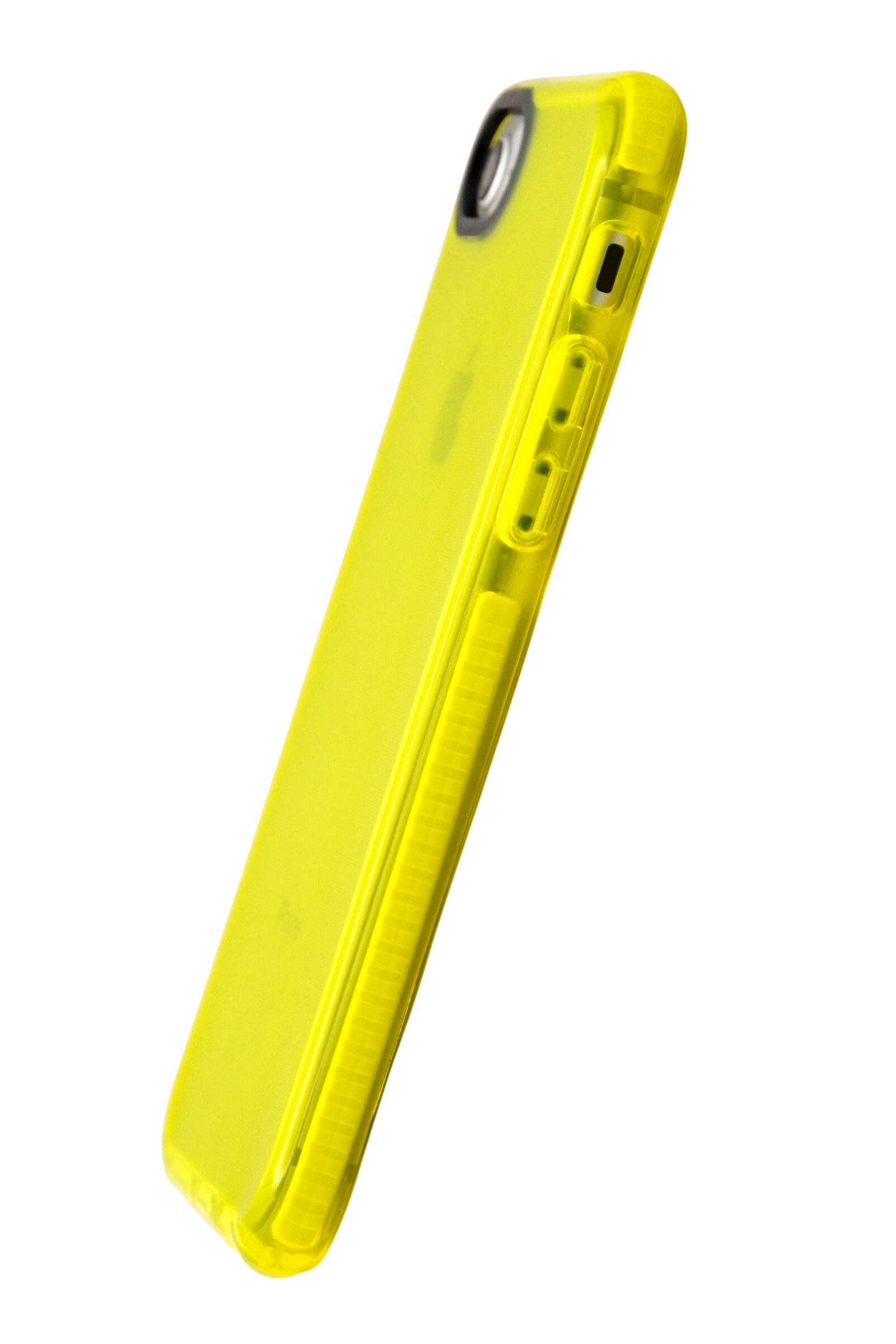 Funda para iPhone 8 / 7 / SE neon de silicon color amarillo