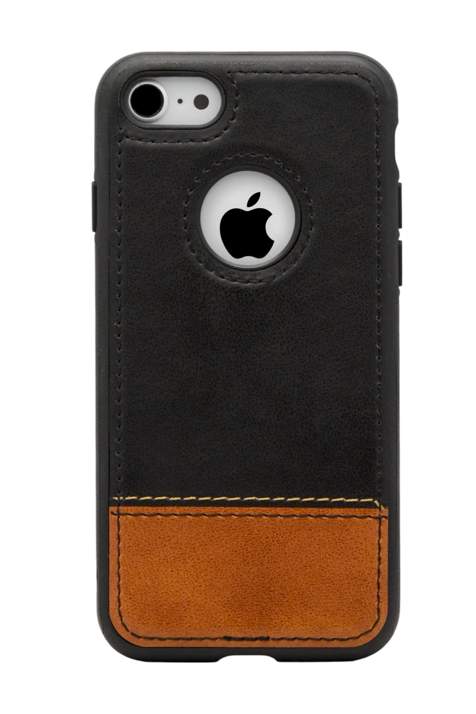 Funda para iPhone 8 / 7  tipo biel bicolor color negro
