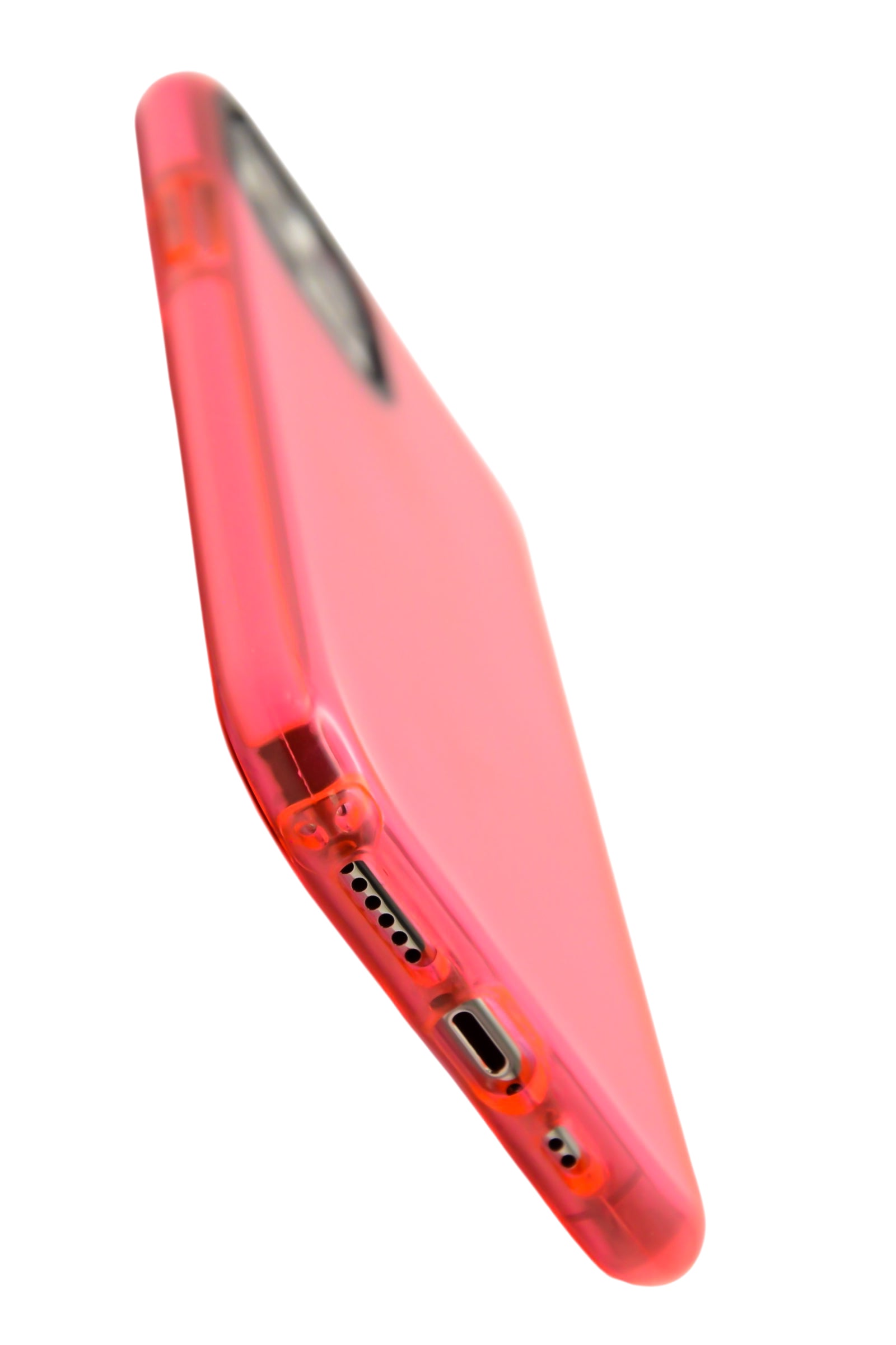 Funda para iPhone 11 Pro (5.8) neon de silicon color Rosa