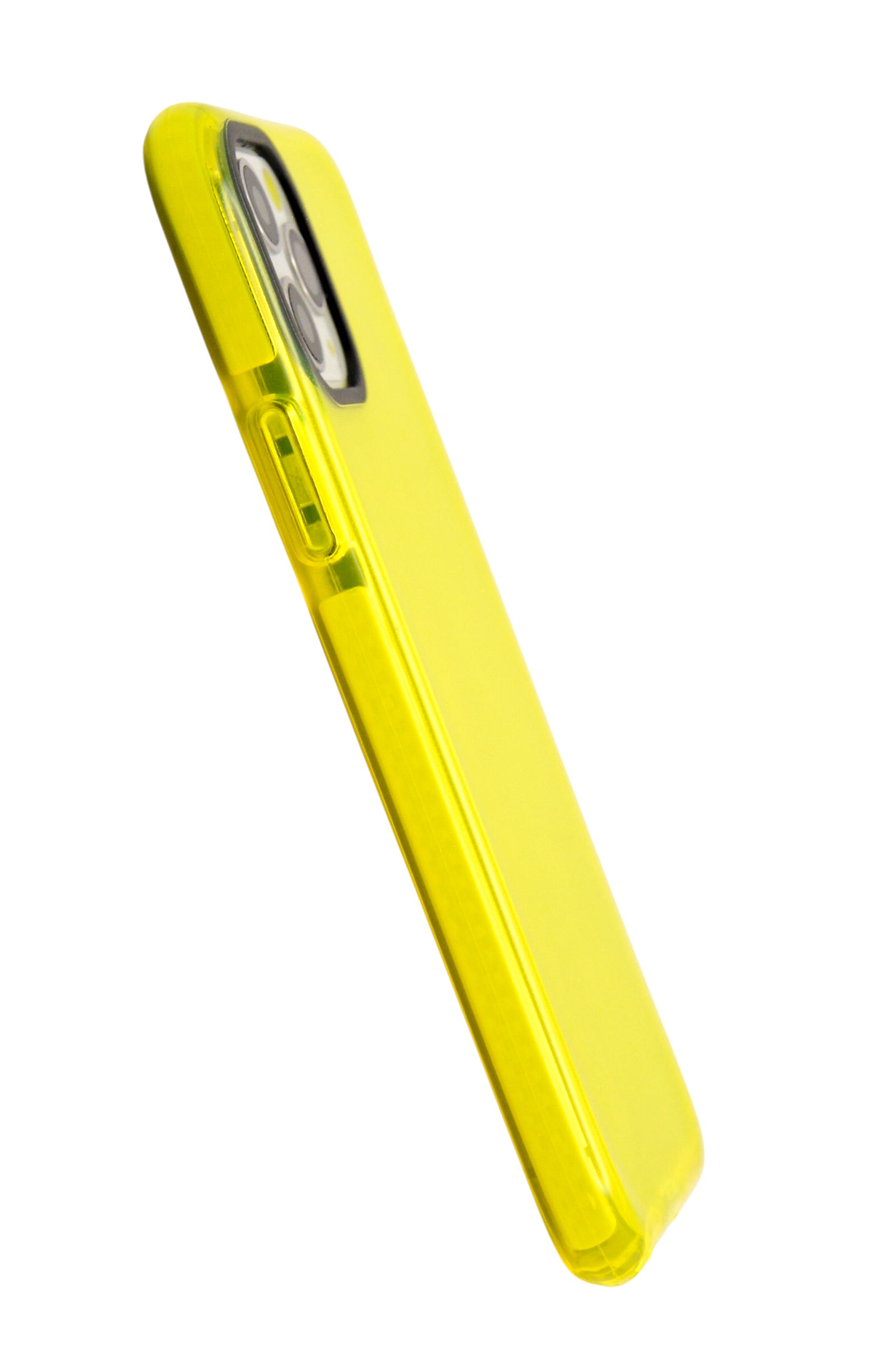 Funda para iPhone 11 Pro (5.8) neon de silicon color amarillo