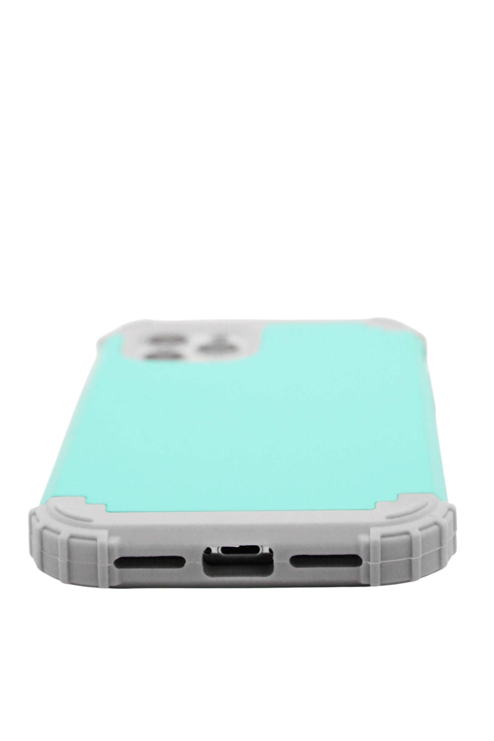 Funda para iPhone 11 pro (5.8) Uso rudo desarmable en 2 piezas, con esquinas reforzadas, color menta