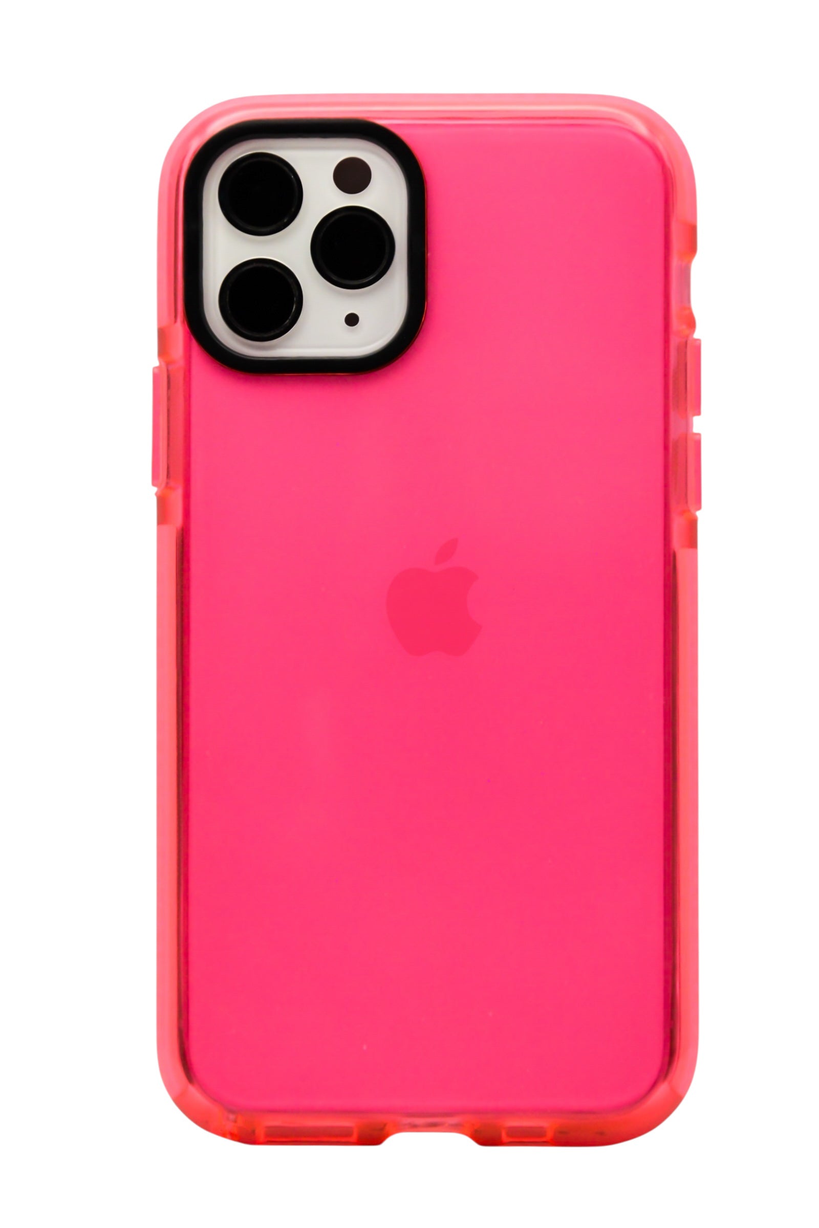 Funda para iPhone 11 Pro (5.8) neon de silicon color Rosa