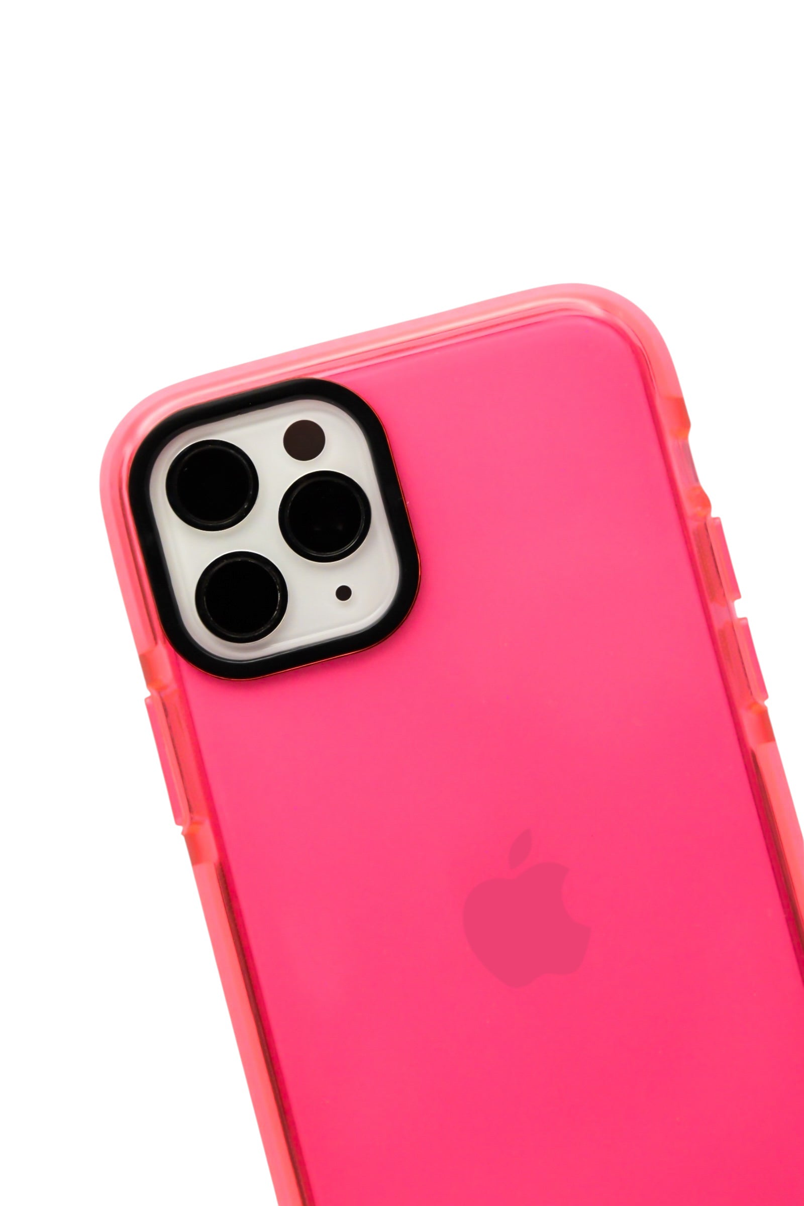 Funda para iPhone 11 Pro (5.8) neon de silicon color Rosa