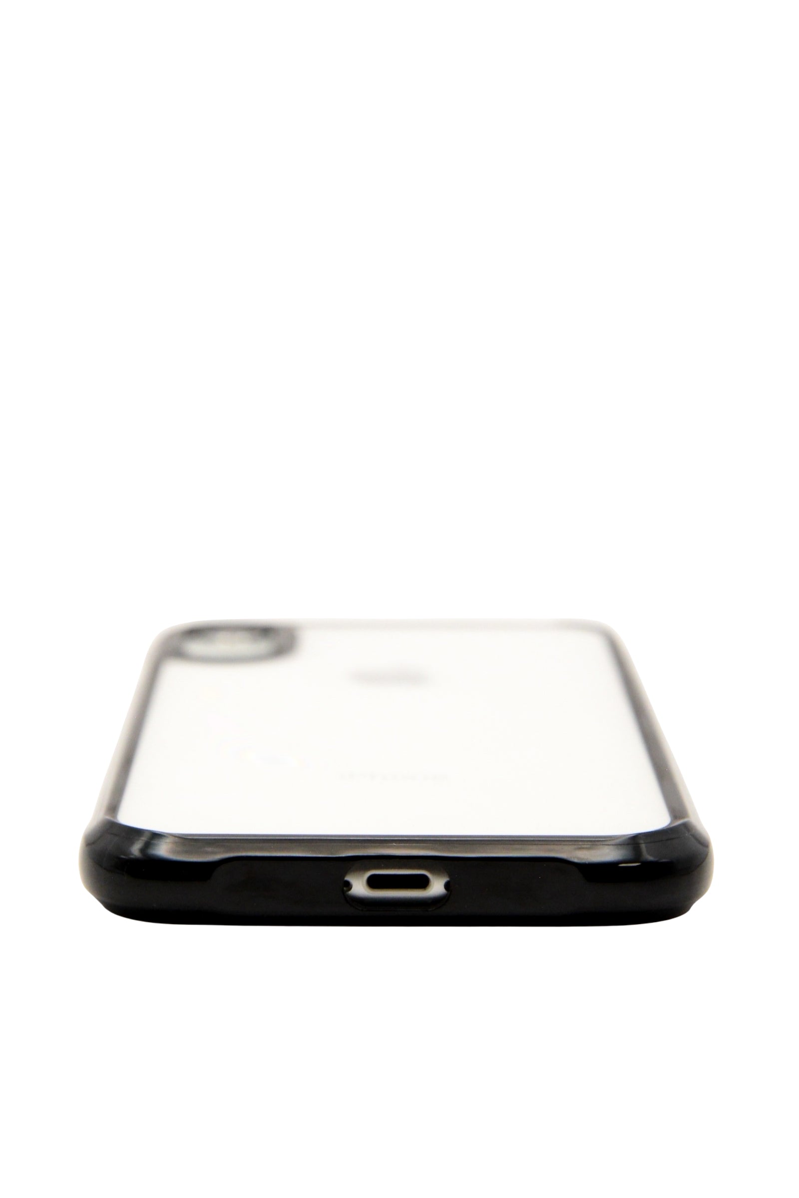 Funda transparente Para iPhone XR color Negro