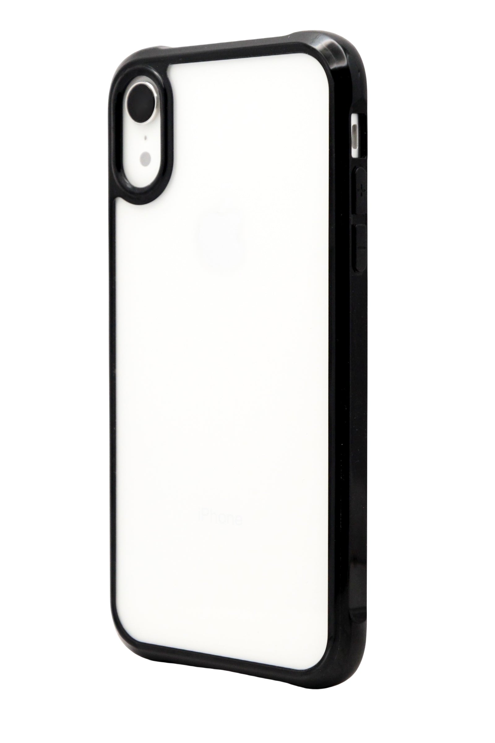 Funda transparente Para iPhone XR color Negro