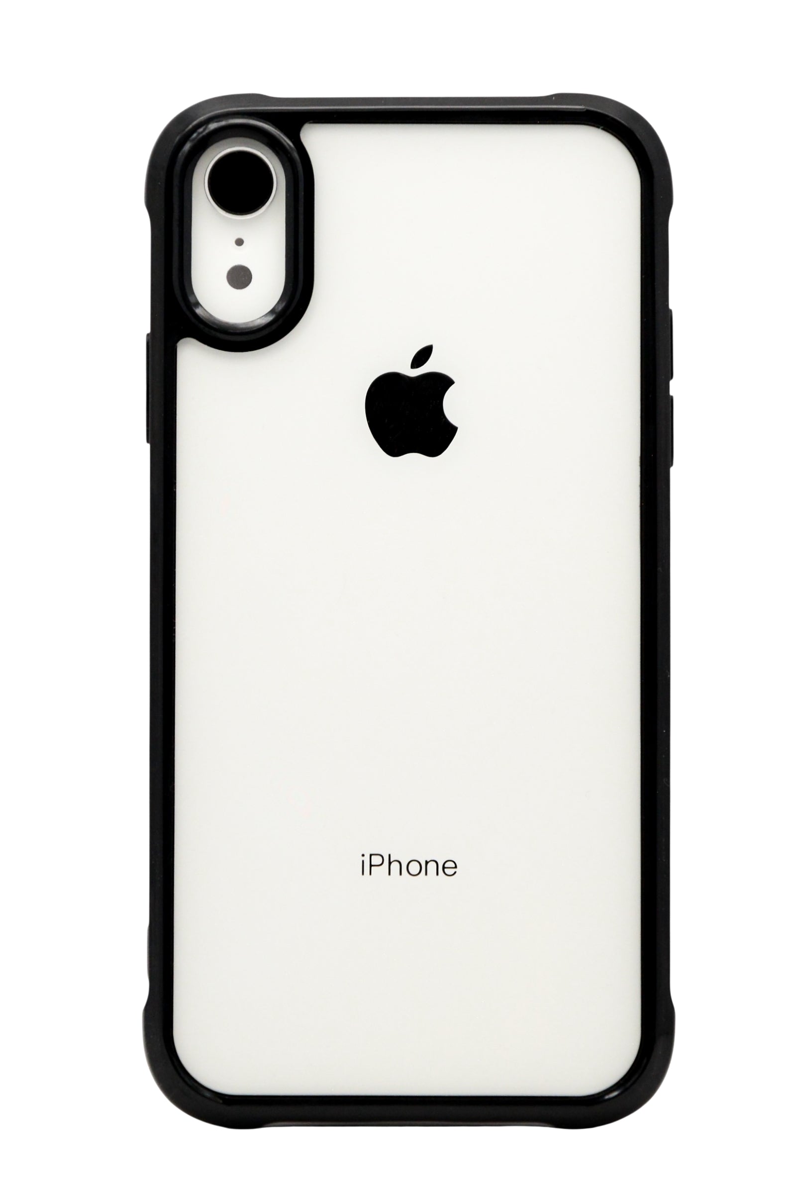 Funda transparente Para iPhone XR color Negro