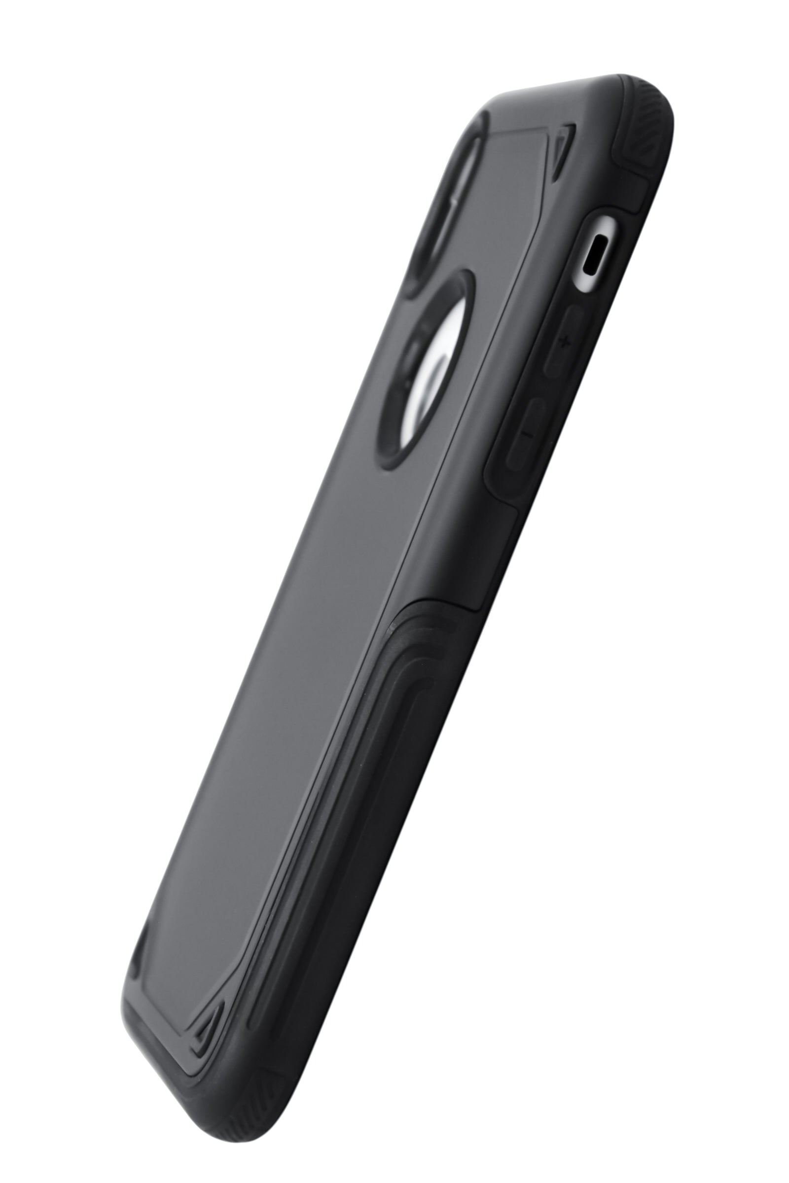 Funda uso rudo para iPhone XR color negro