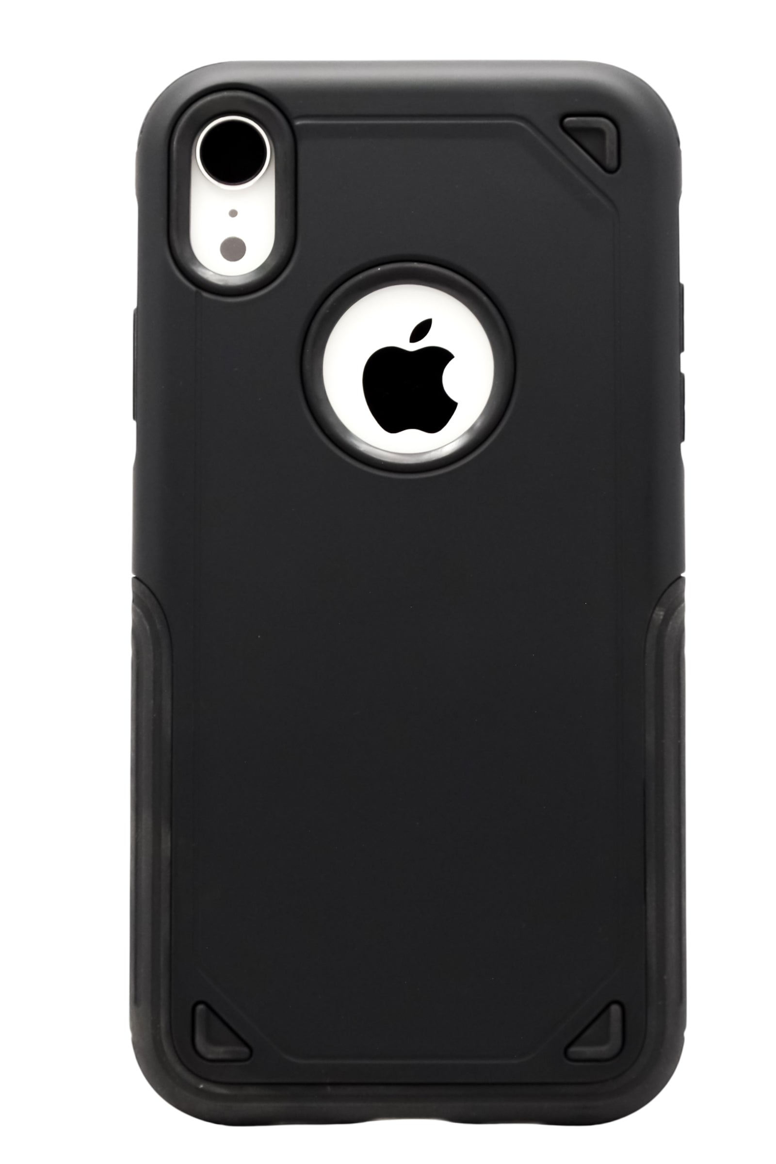 Funda uso rudo para iPhone XR color negro