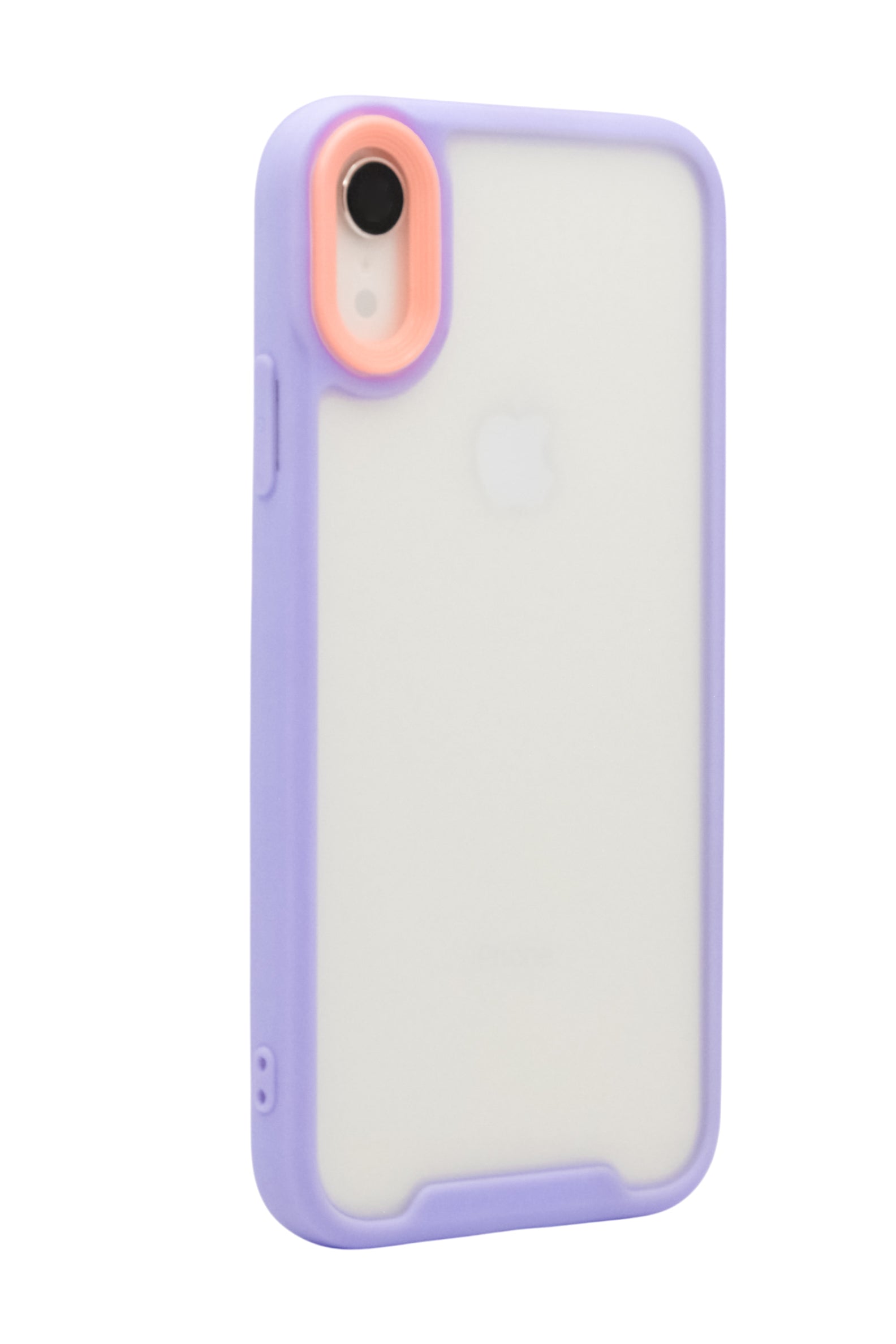 Funda transparente Para iPhone XR color lila