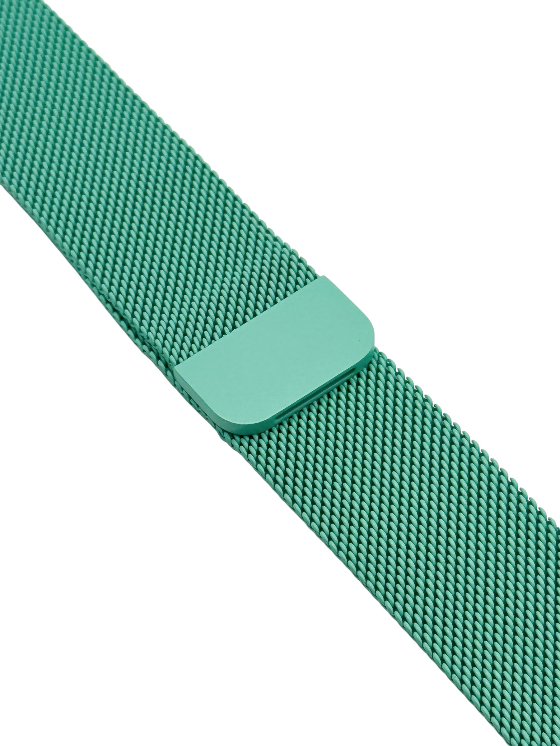 Correa para Apple Watch malla metalica con iman color Azul menta
