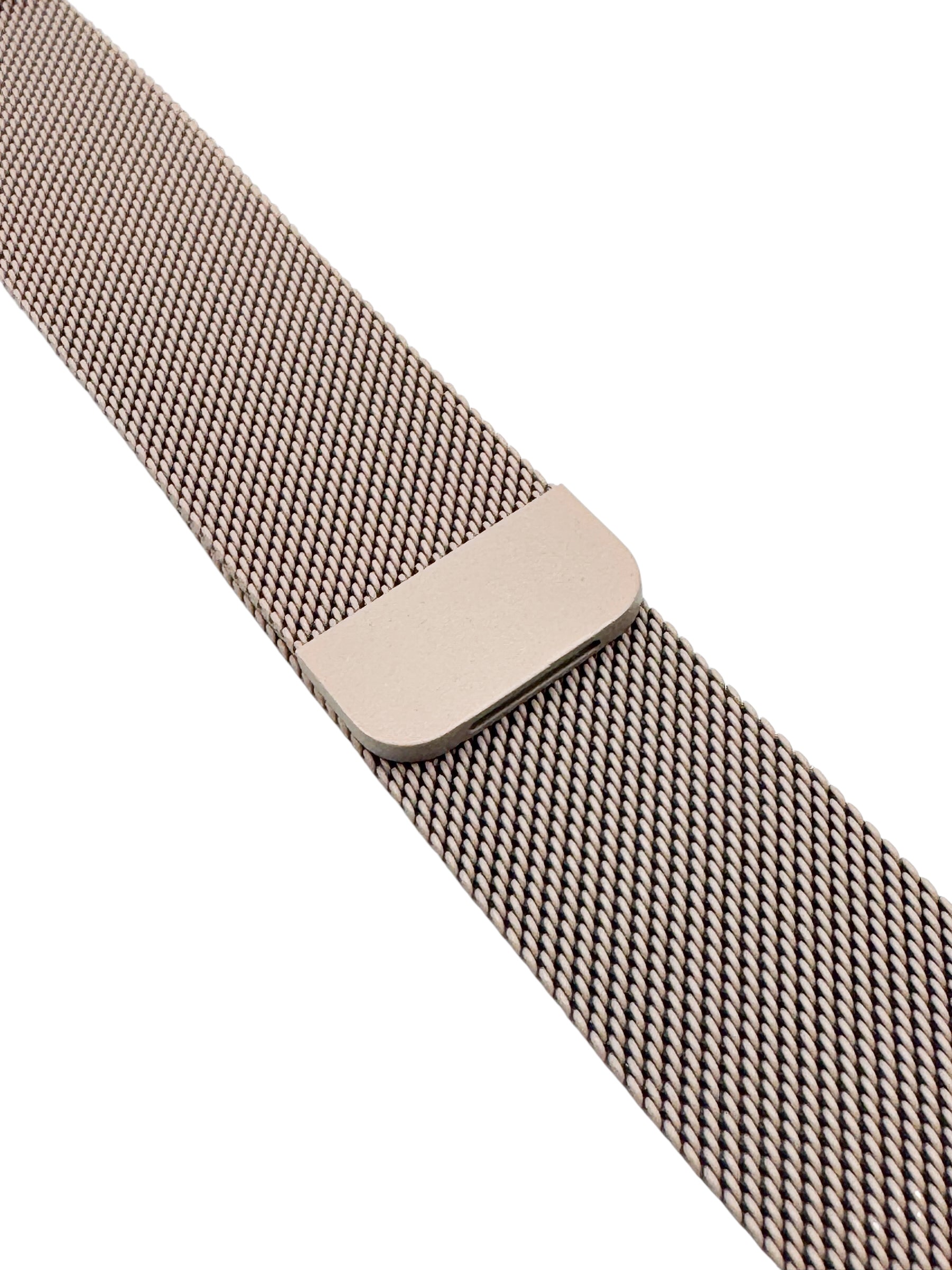 Correa para Apple Watch malla metalica con iman color Rosa pastel