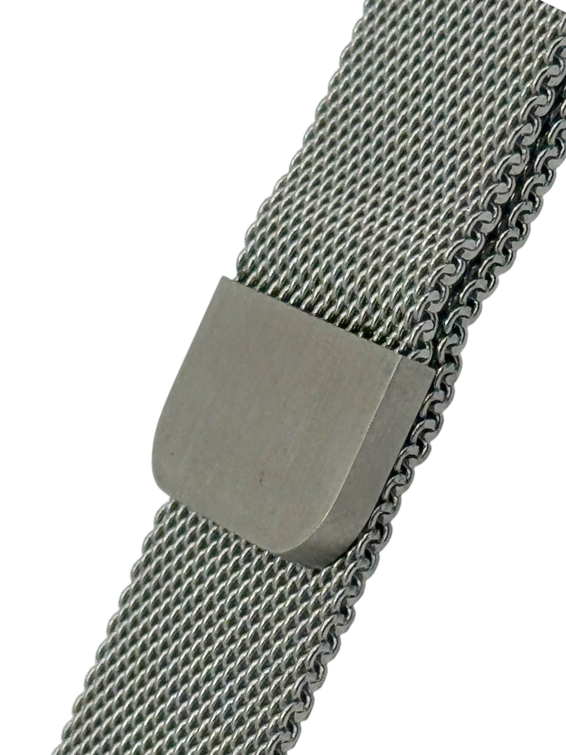 Correa para Apple Watch malla metalica con iman color Plata