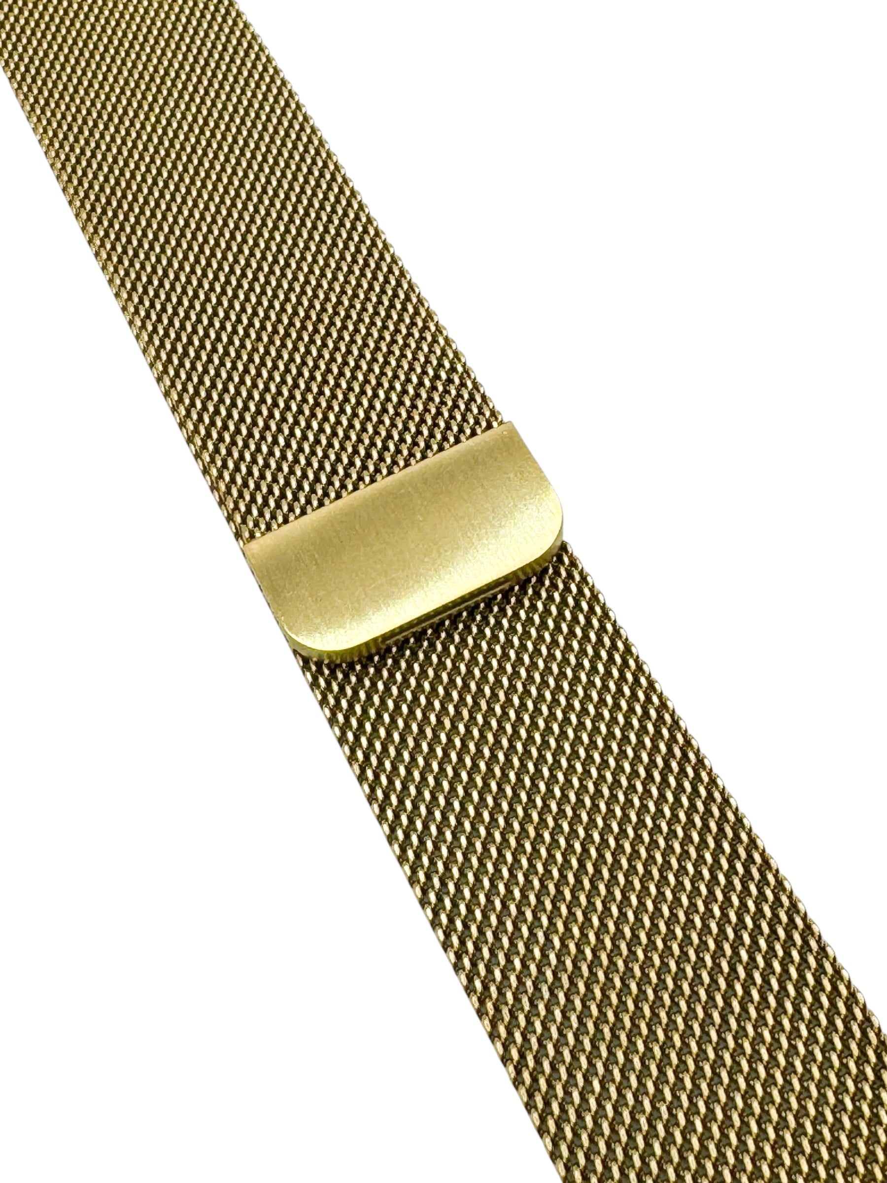 Correa para Apple Watch malla metalica con iman color Oro